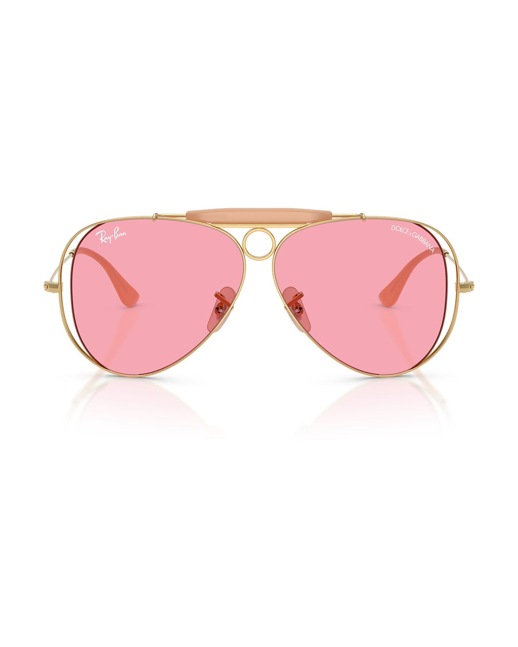Dolce&Gabbana Shooter Sunglasses - Arista Gold/Pink - Ray-Ban