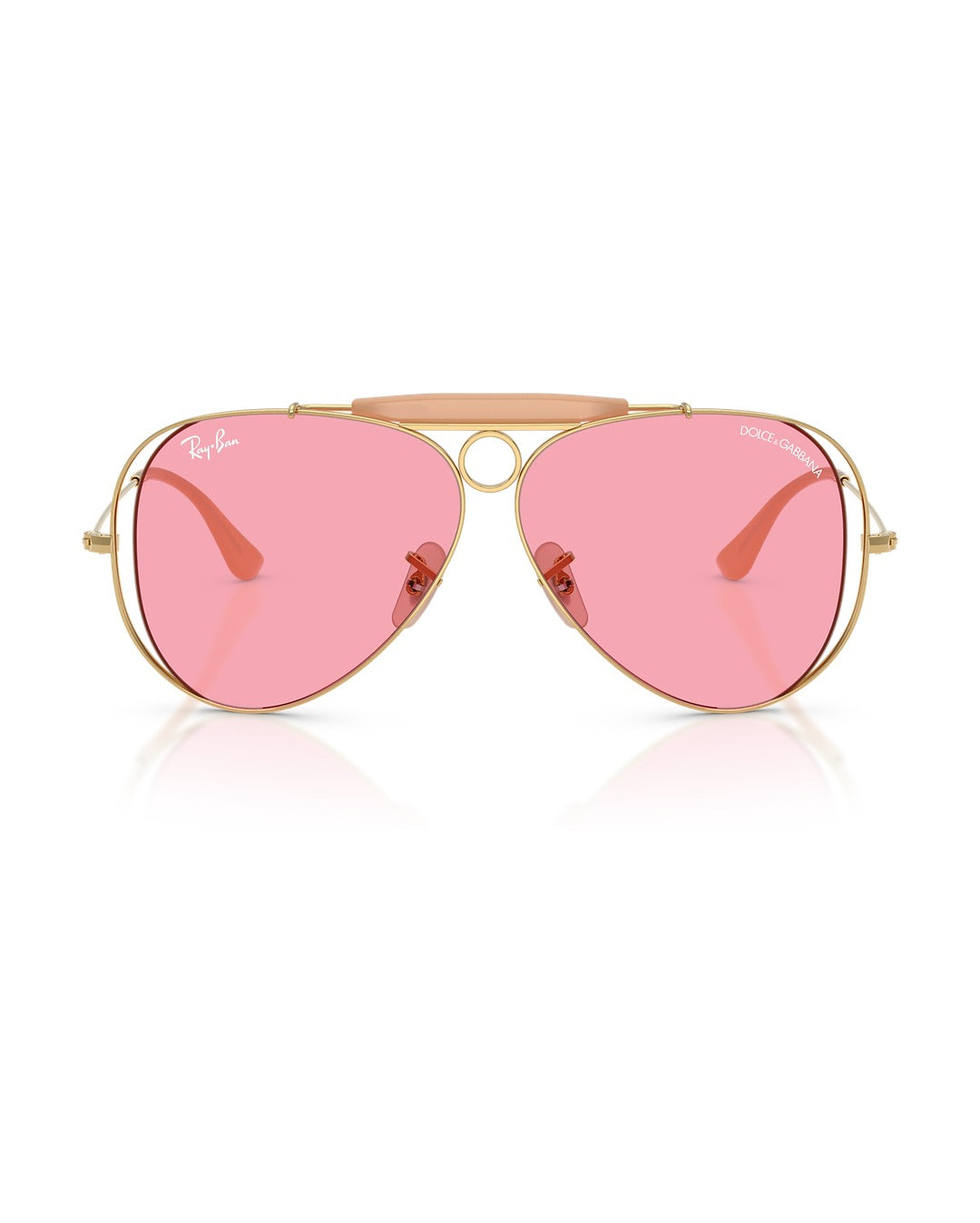 Dolce&Gabbana Shooter Sunglasses - Arista Gold/Pink - Ray-Ban
