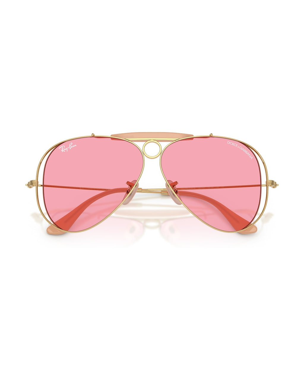 Dolce&Gabbana Shooter Sunglasses - Arista Gold/Pink - Ray-Ban