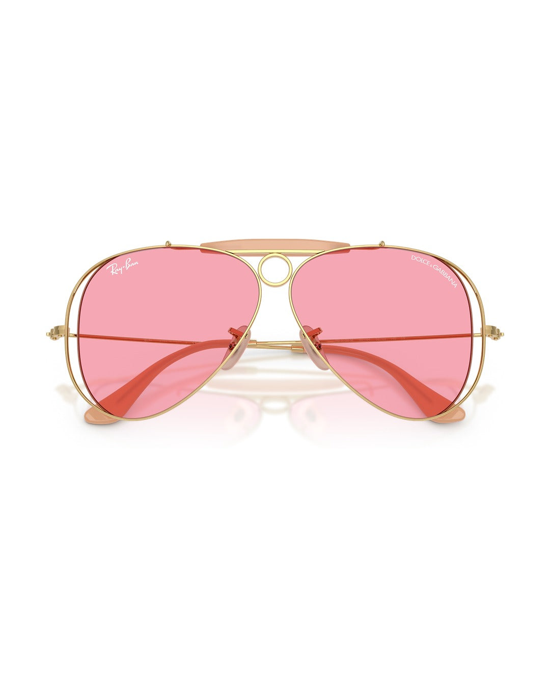 Dolce&Gabbana Shooter Sunglasses - Arista Gold/Pink - Ray-Ban