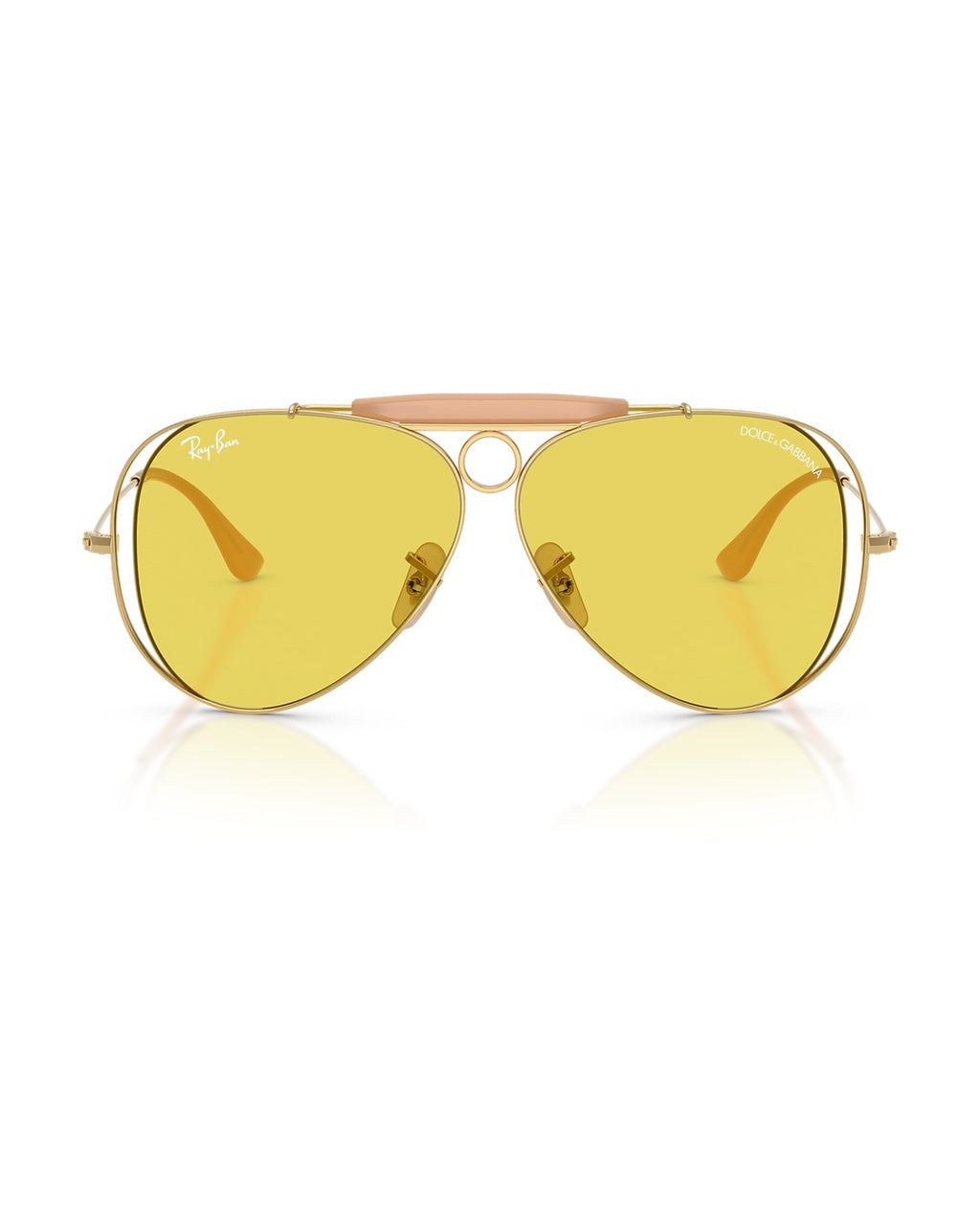 Dolce&Gabbana Shooter Sunglasses - Arista Gold/Yellow - Ray-Ban