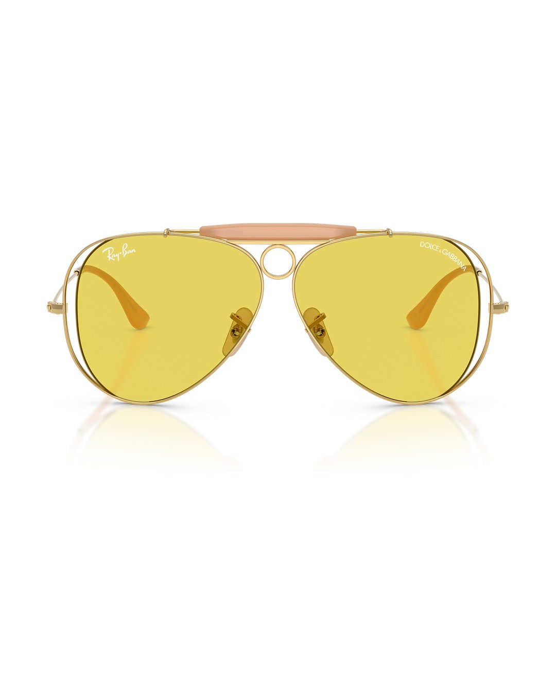 Dolce&Gabbana Shooter Sunglasses - Arista Gold/Yellow - Ray-Ban
