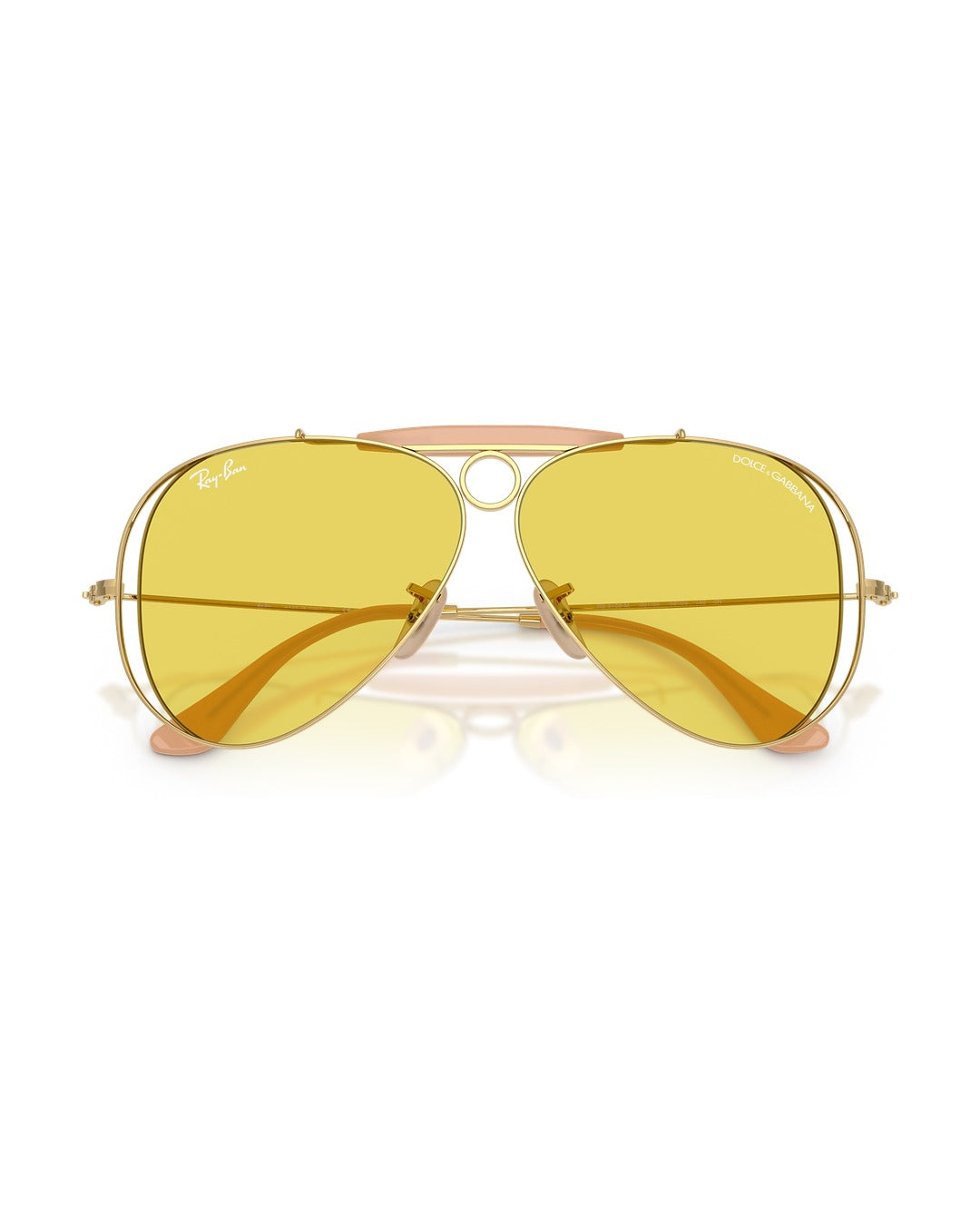 Dolce&Gabbana Shooter Sunglasses - Arista Gold/Yellow - Ray-Ban