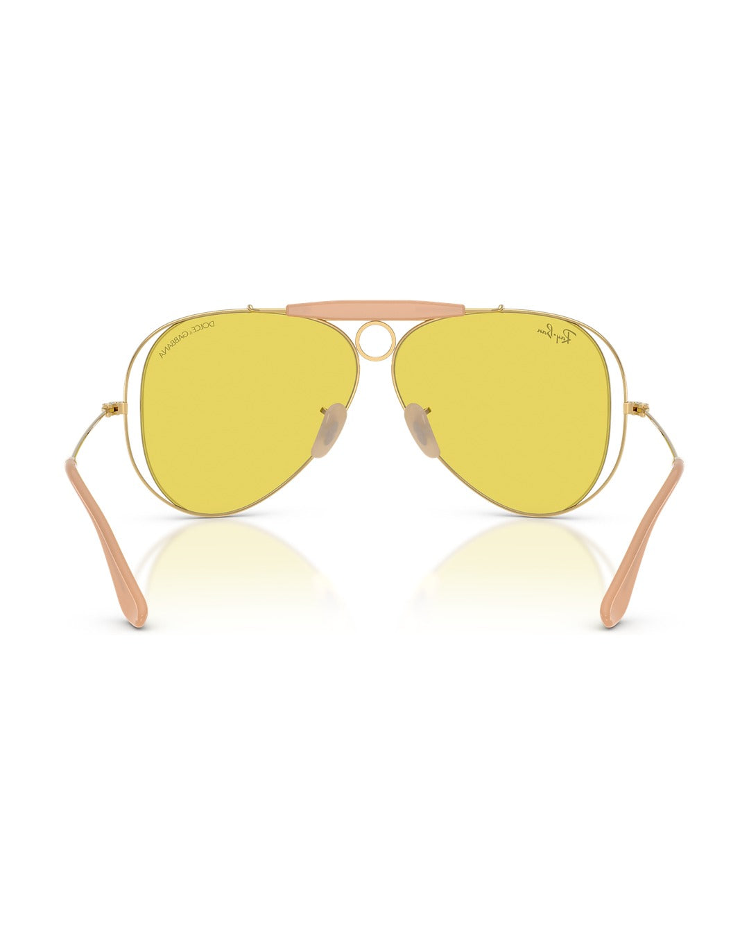 Dolce&Gabbana Shooter Sunglasses - Arista Gold/Yellow - Ray-Ban
