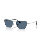 Drea Sunglasses - Silver/Dark Blue - Ray-Ban