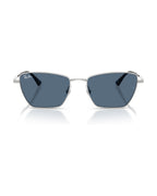 Drea Sunglasses - Silver/Dark Blue - Ray-Ban