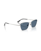 Drea Sunglasses - Silver/Dark Blue - Ray-Ban