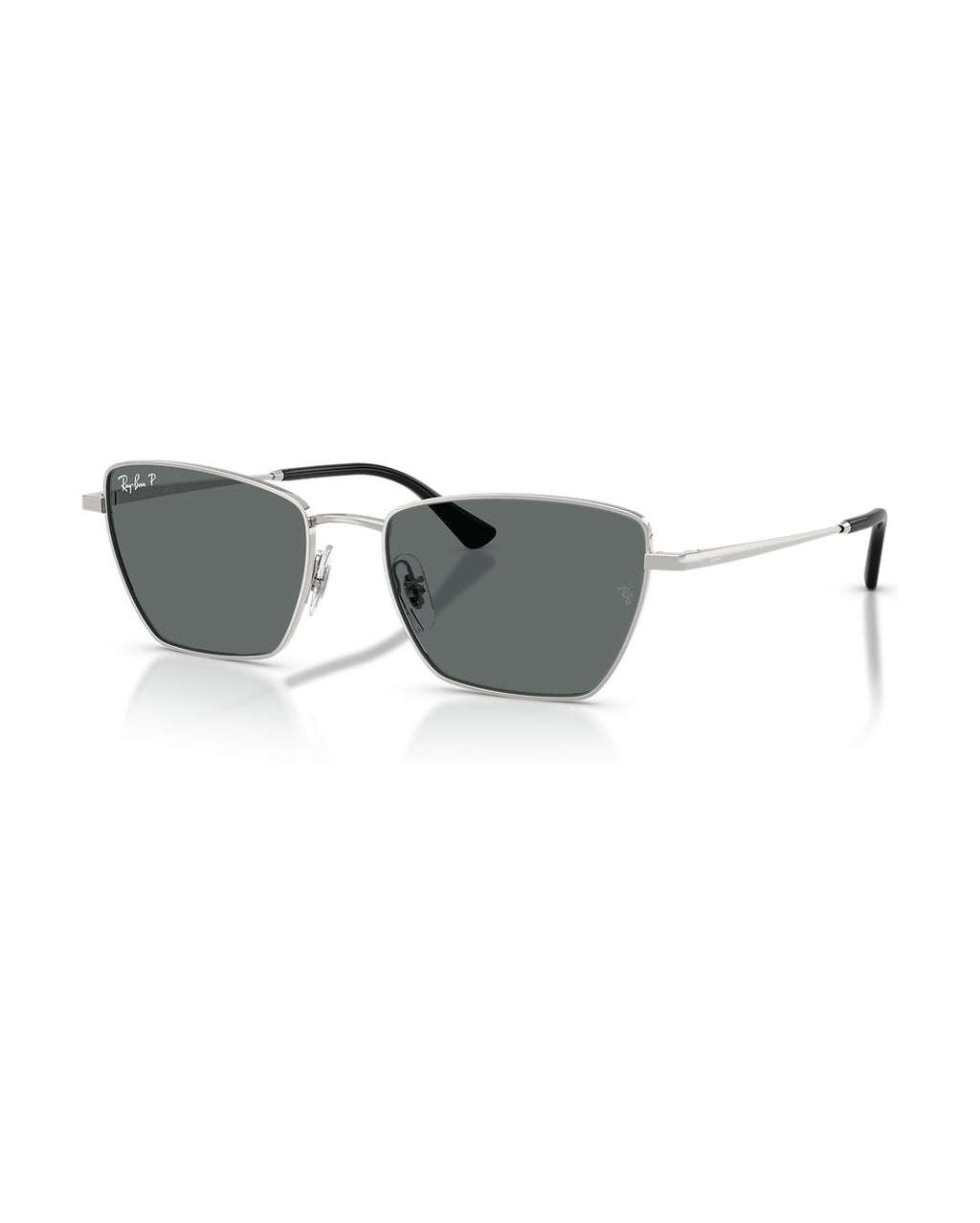 Drea Sunglasses - Silver/Dark Grey Polarized - Ray-Ban