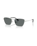Drea Sunglasses - Silver/Dark Grey Polarized - Ray-Ban
