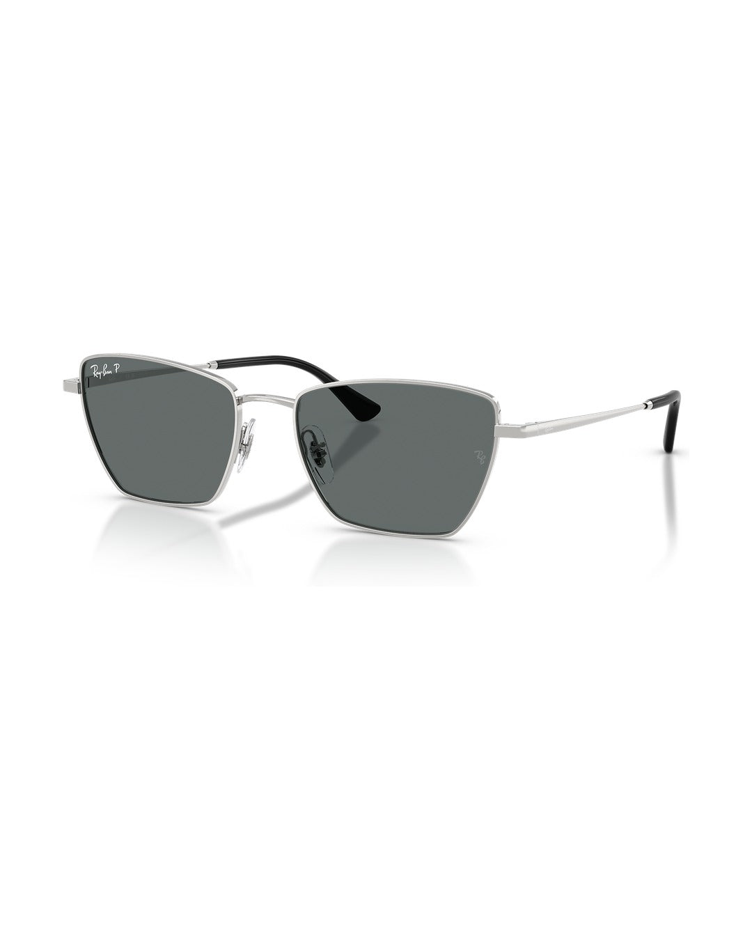 Drea Sunglasses - Silver/Dark Grey Polarized - Ray-Ban