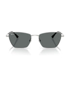 Drea Sunglasses - Silver/Dark Grey Polarized - Ray-Ban