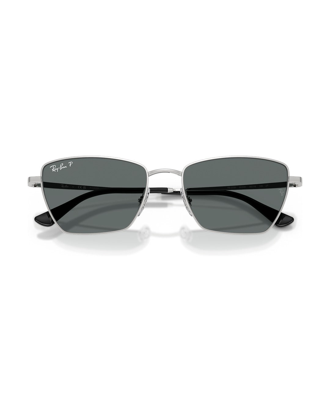 Drea Sunglasses - Silver/Dark Grey Polarized - Ray-Ban