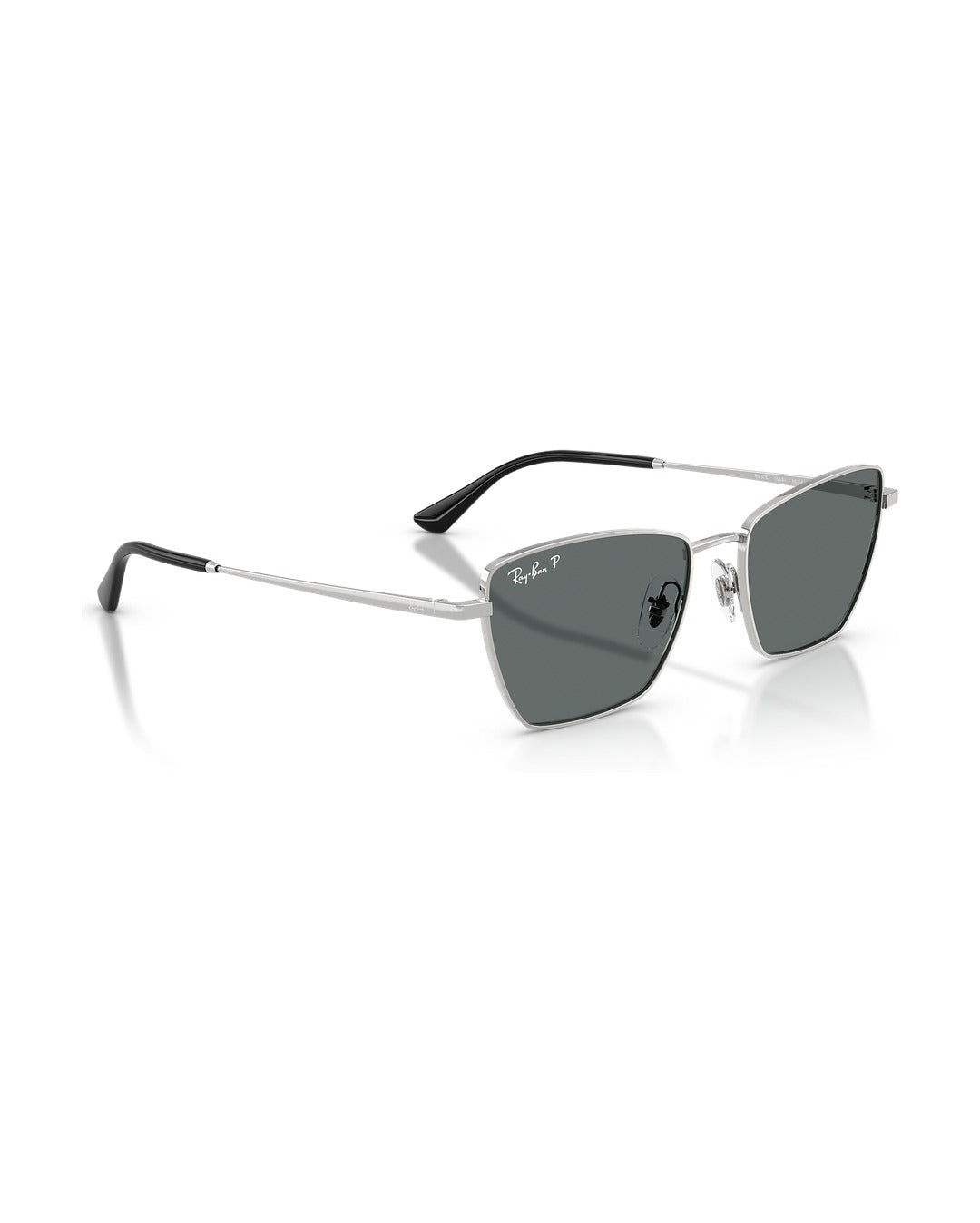 Drea Sunglasses - Silver/Dark Grey Polarized - Ray-Ban