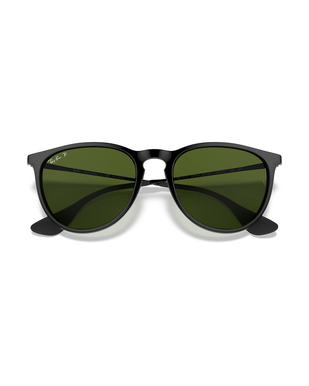 Erika Sunglasses - Black/G-15 Green Polarised - Ray-Ban