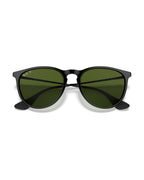 Erika Sunglasses - Black/G-15 Green Polarised - Ray-Ban