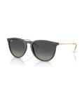 Erika Sunglasses - Rubber Blue/Gradient Grey - Ray-Ban