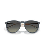 Erika Sunglasses - Rubber Blue/Gradient Grey - Ray-Ban