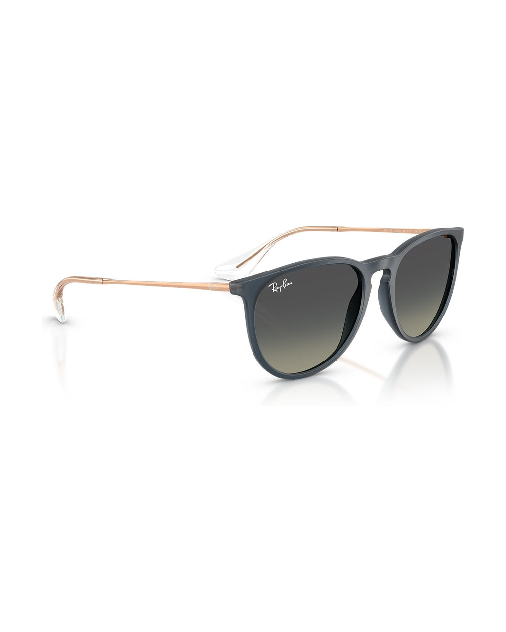 Erika Sunglasses - Rubber Blue/Gradient Grey - Ray-Ban