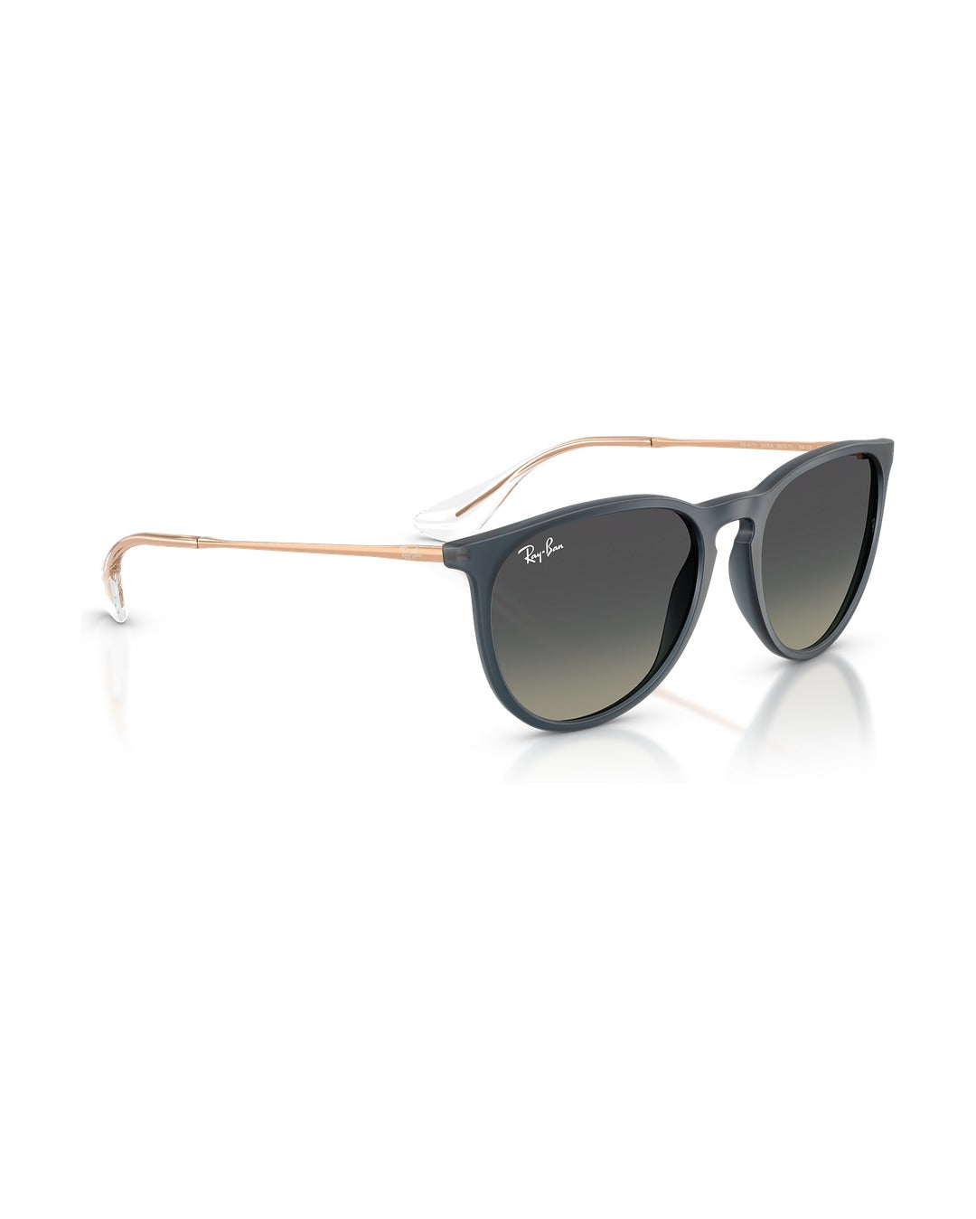 Erika Sunglasses - Rubber Blue/Gradient Grey - Ray-Ban