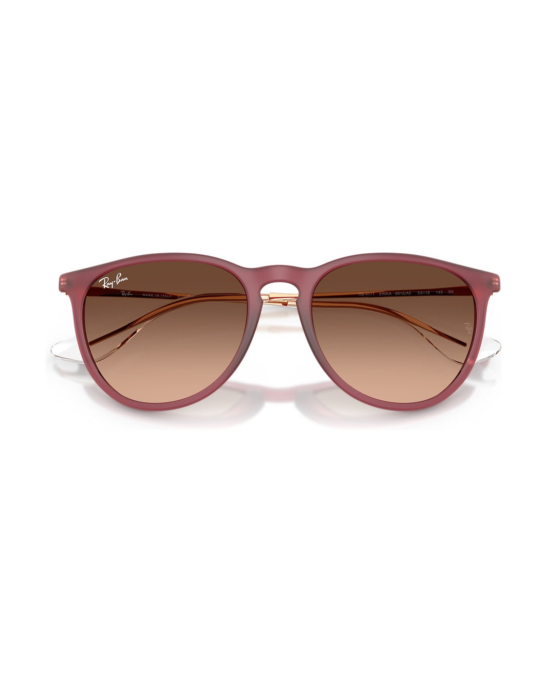 Erika Sunglasses - Rubber Violet/Pink Gradient Brown - Ray-Ban