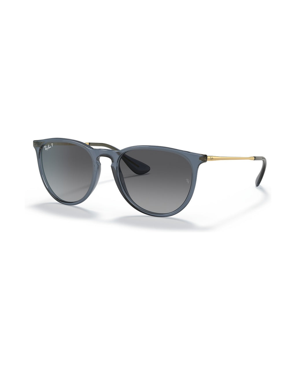Erika Sunglasses - Transparent Blue/Grey Polarized - Ray-Ban