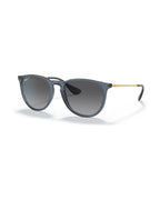 Erika Sunglasses - Transparent Blue/Grey Polarized - Ray-Ban