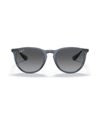 Erika Sunglasses - Transparent Blue/Grey Polarized - Ray-Ban
