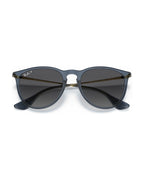 Erika Sunglasses - Transparent Blue/Grey Polarized - Ray-Ban