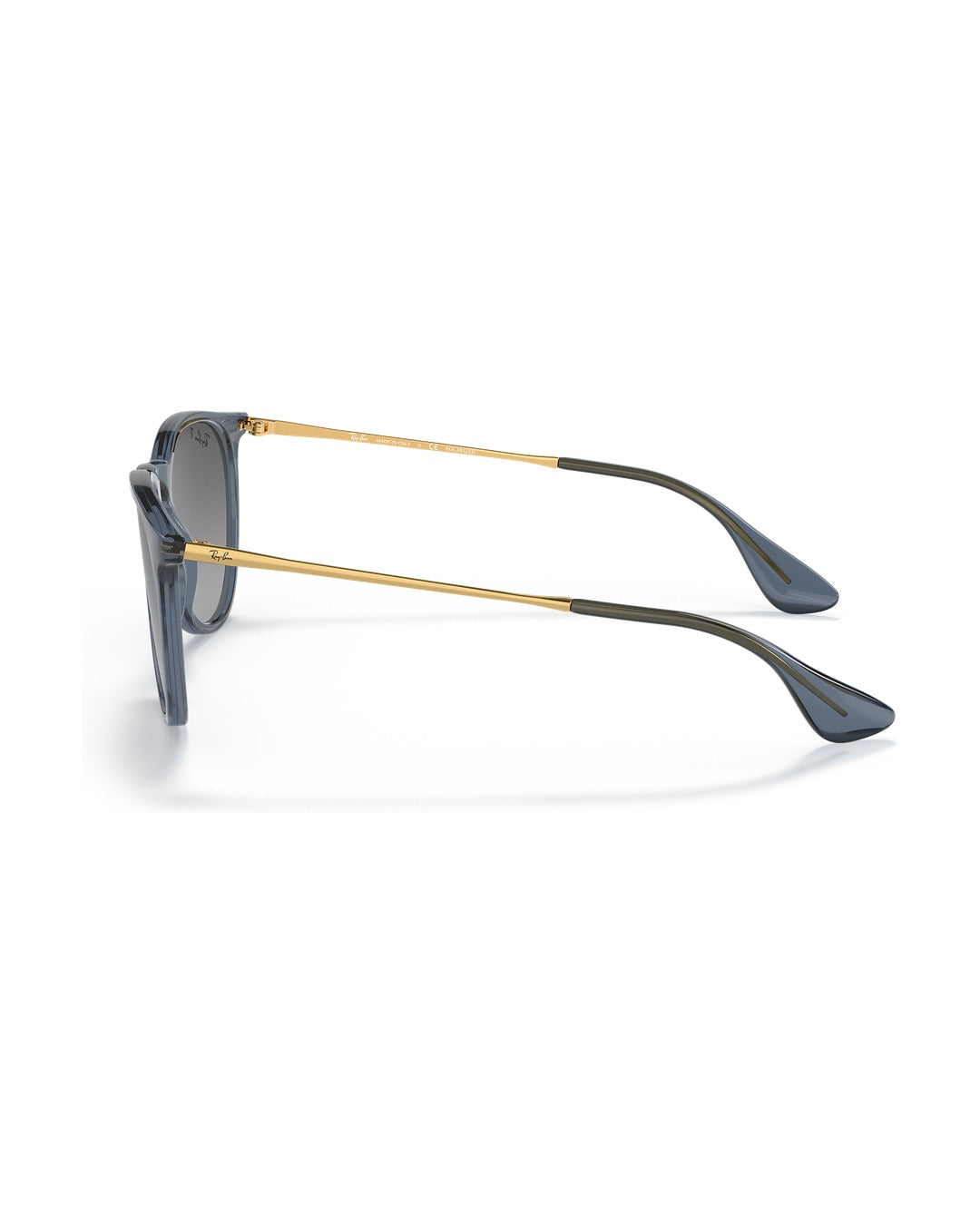 Erika Sunglasses - Transparent Blue/Grey Polarized - Ray-Ban