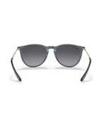 Erika Sunglasses - Transparent Blue/Grey Polarized - Ray-Ban