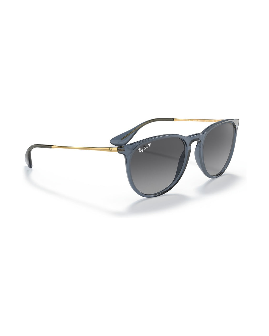 Erika Sunglasses - Transparent Blue/Grey Polarized - Ray-Ban