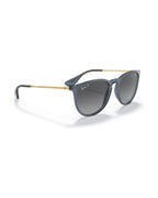 Erika Sunglasses - Transparent Blue/Grey Polarized - Ray-Ban