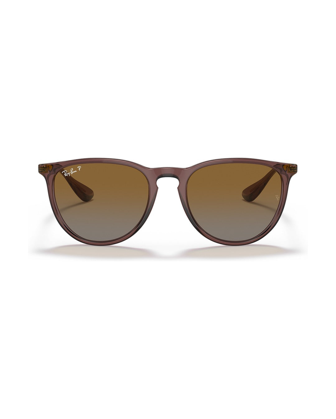 Erika Sunglasses - Transparent Dark Brown/Brown Gradient Polarized - Ray-Ban