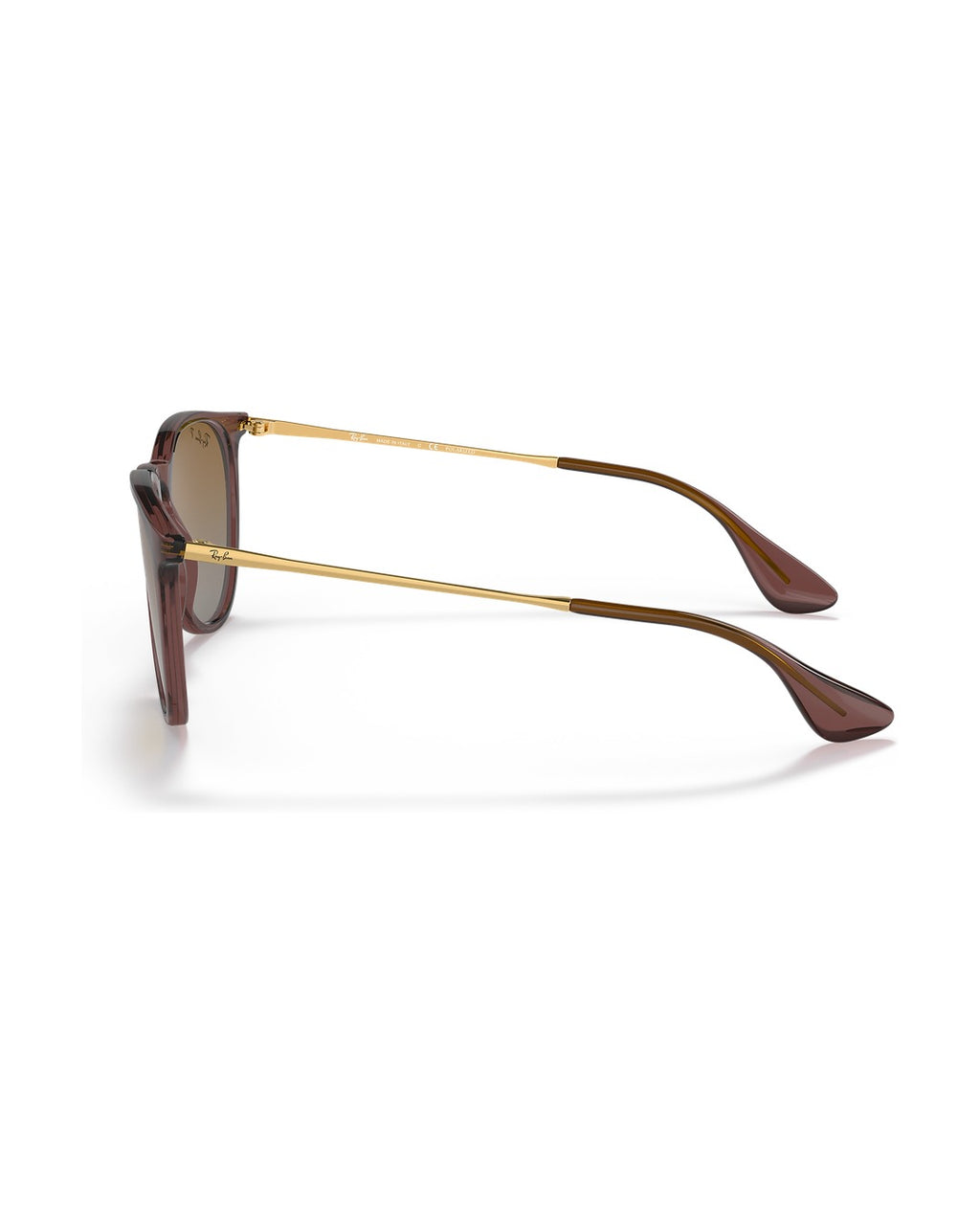 Erika Sunglasses - Transparent Dark Brown/Brown Gradient Polarized - Ray-Ban