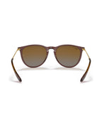 Erika Sunglasses - Transparent Dark Brown/Brown Gradient Polarized - Ray-Ban
