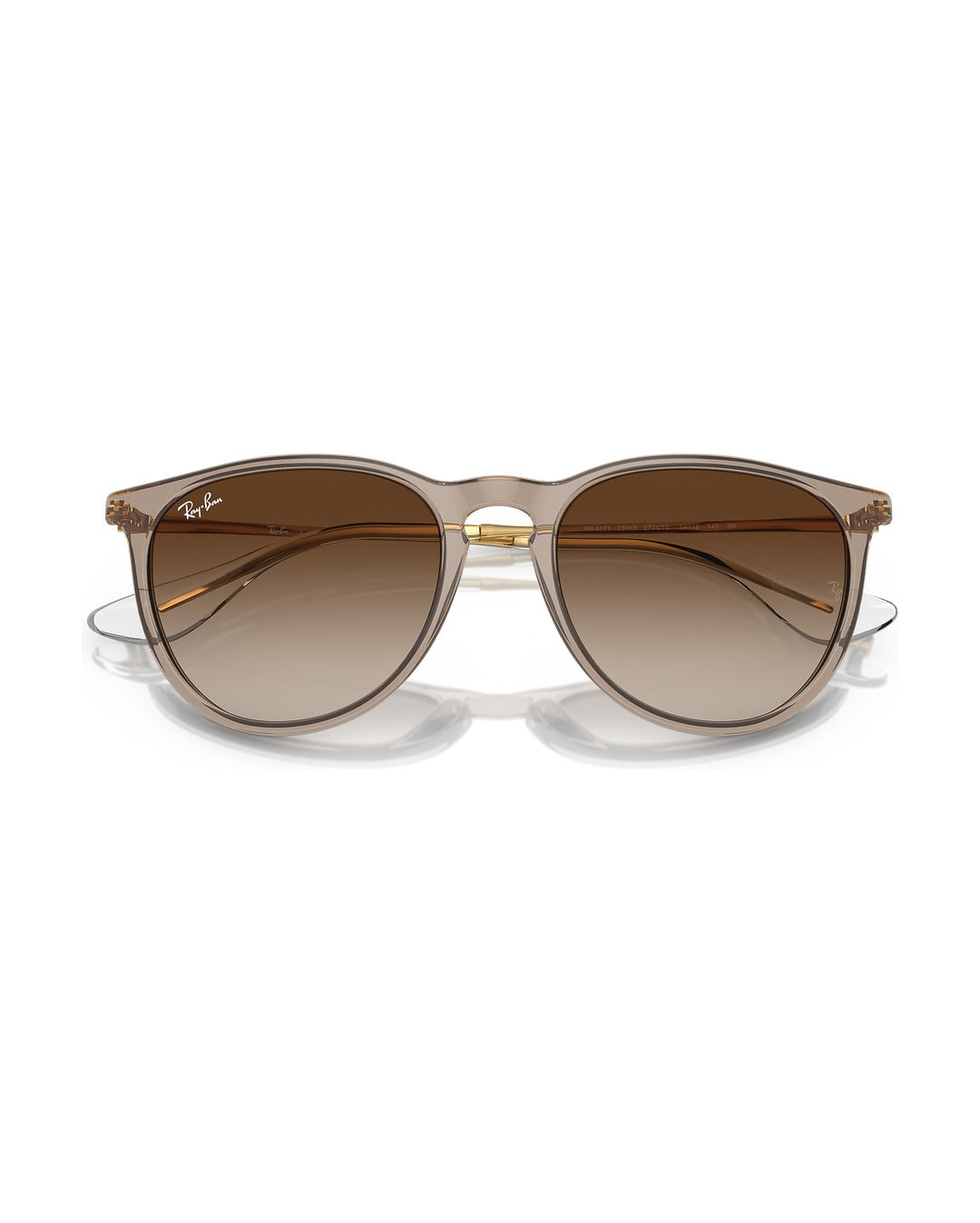 Erika Sunglasses - Transparent Light Brown/Brown - Ray-Ban