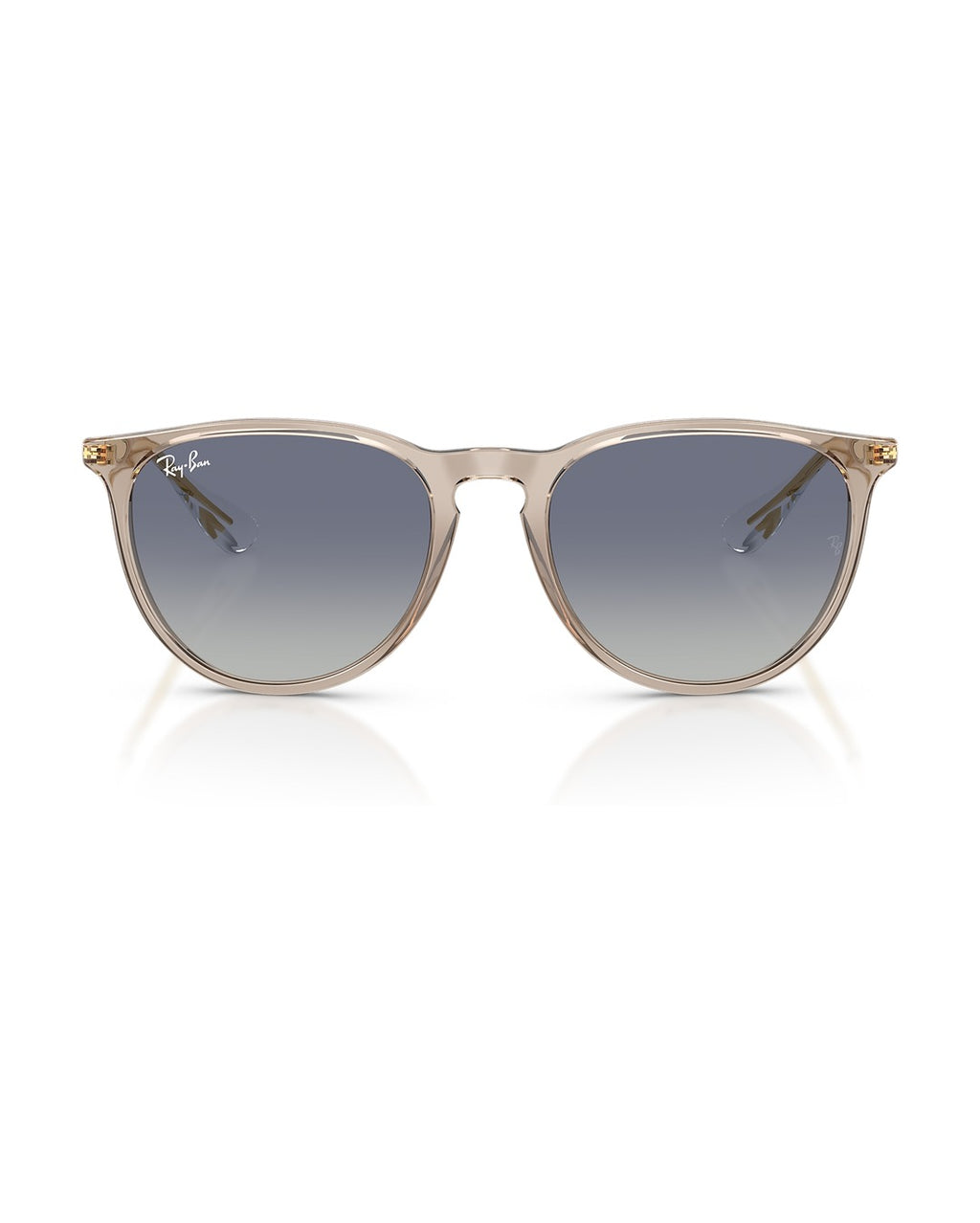 Erika Sunglasses - Transparent Light Brown/Light Grey Gradient Dark Blue - Ray-Ban