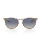 Erika Sunglasses - Transparent Light Brown/Light Grey Gradient Dark Blue - Ray-Ban
