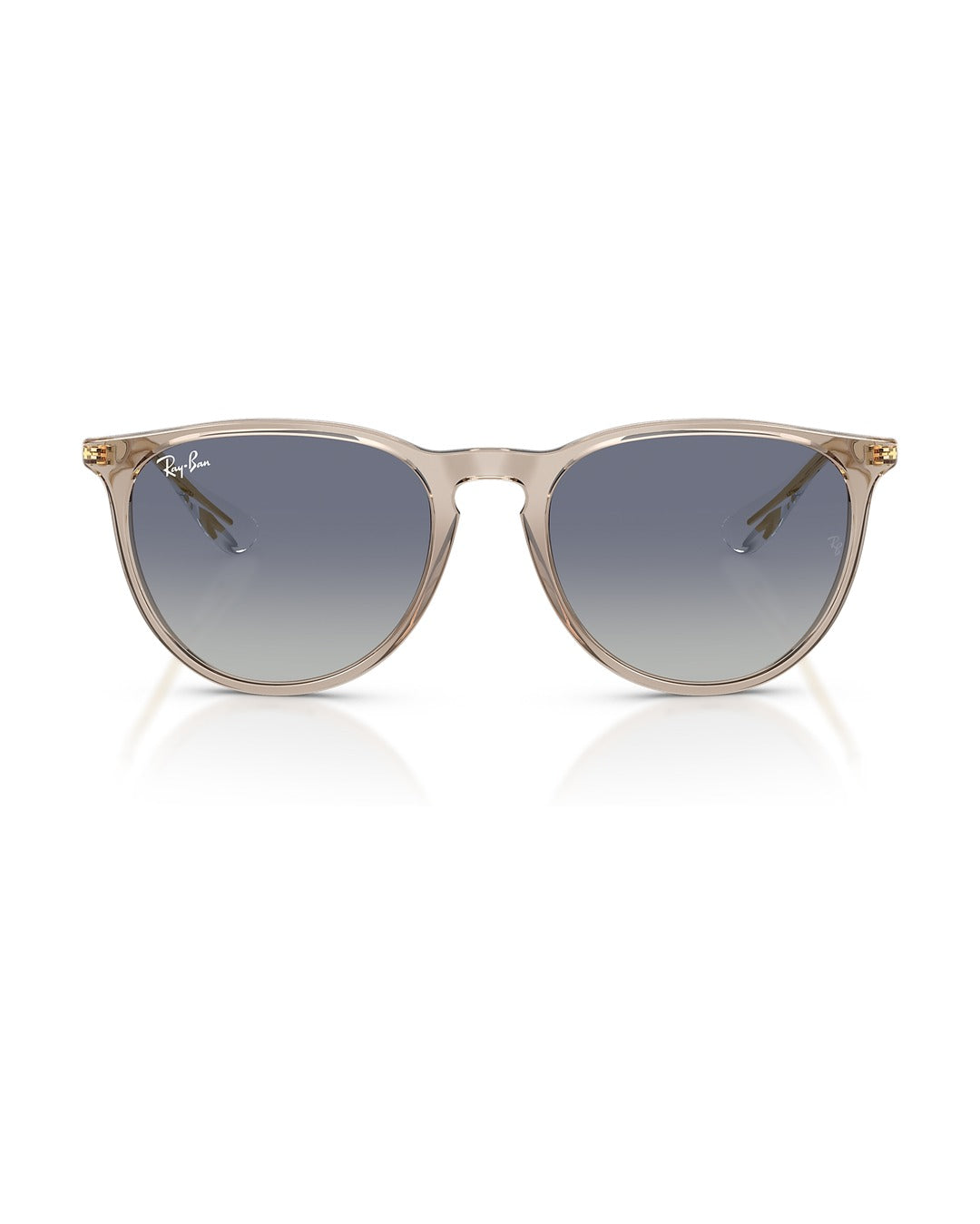 Erika Sunglasses - Transparent Light Brown/Light Grey Gradient Dark Blue - Ray-Ban