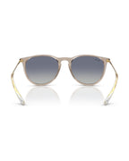 Erika Sunglasses - Transparent Light Brown/Light Grey Gradient Dark Blue - Ray-Ban