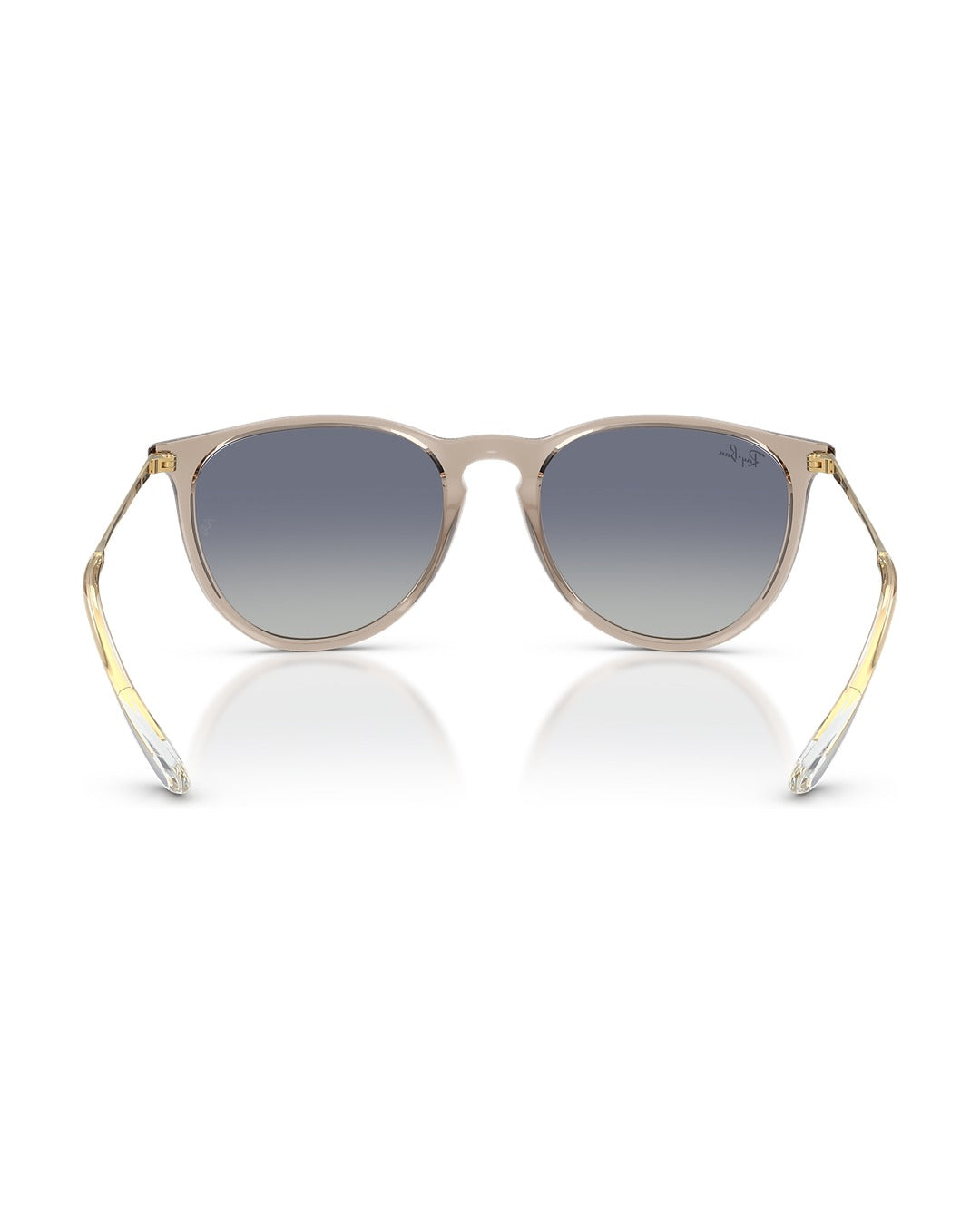 Erika Sunglasses - Transparent Light Brown/Light Grey Gradient Dark Blue - Ray-Ban