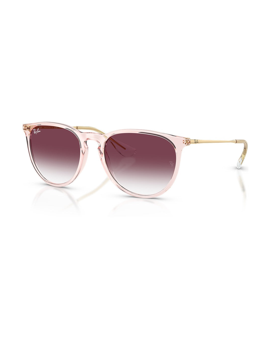 Erika Sunglasses - Transparent Pink/Clear Gradient Dark Violet - Ray-Ban