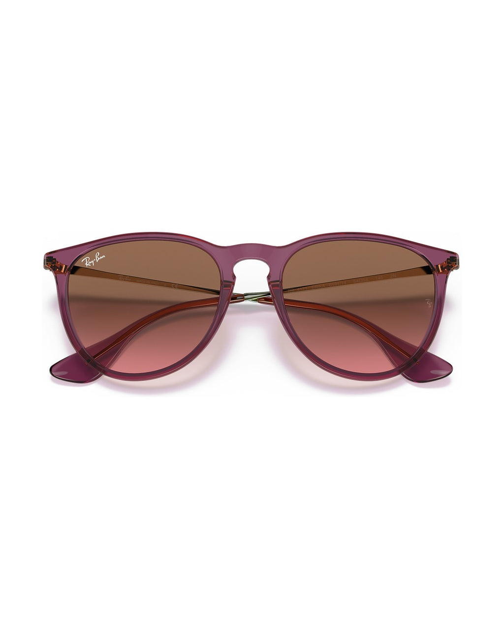 Erika Sunglasses - Transparent Violet/Pink Gradient Brown - Ray-Ban