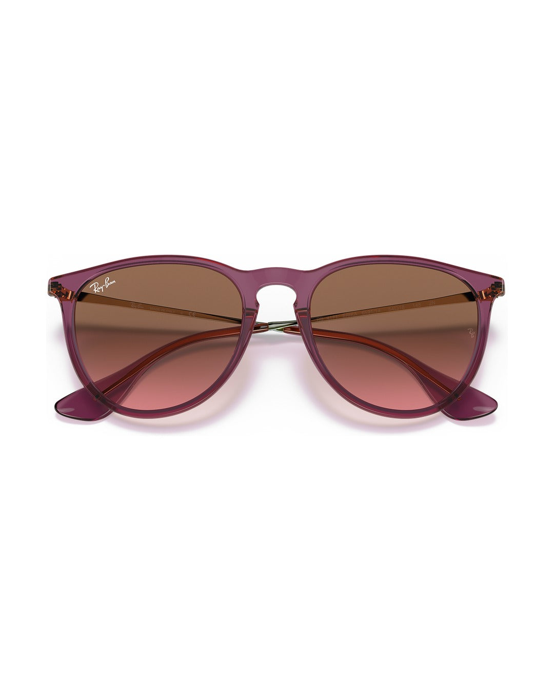 Erika Sunglasses - Transparent Violet/Pink Gradient Brown - Ray-Ban