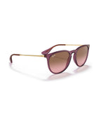 Erika Sunglasses - Transparent Violet/Pink Gradient Brown - Ray-Ban