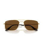 Explorer 3 Sunglasses - Arista Gold/Polarized Brown - Ray-Ban