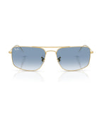 Explorer 3 Sunglasses - Arista Gold/Clear Gradient Blue - Ray-Ban