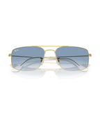 Explorer 3 Sunglasses - Arista Gold/Clear Gradient Blue - Ray-Ban