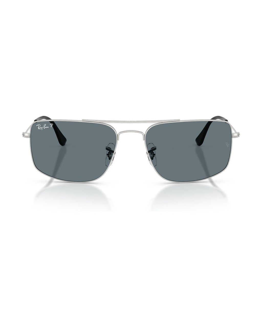 Explorer 3 Sunglasses - Silver/Dark Blue Polarized - Ray-Ban