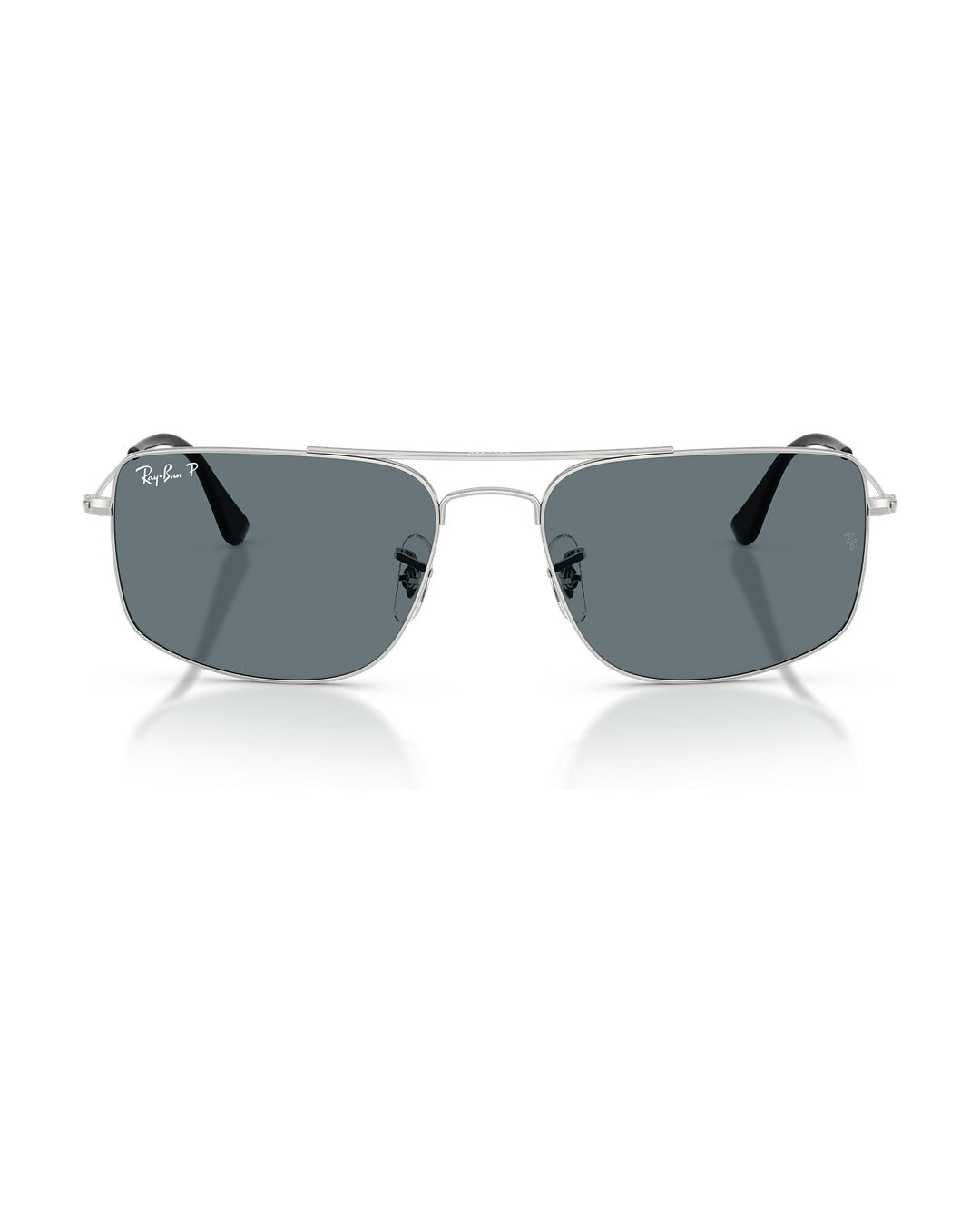Explorer 3 Sunglasses - Silver/Dark Blue Polarized - Ray-Ban